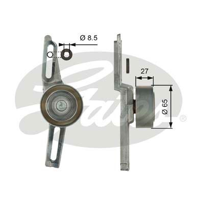 Spännrulle, Drivrem Gates T39101 Gates