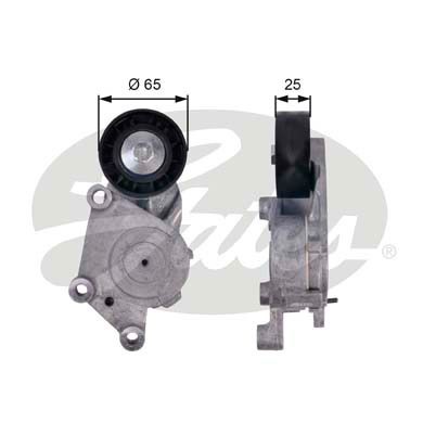 Spännrulle, Drivrem 180A Gates Drivealignâ® T39125 Gates