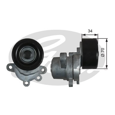 Spännrulle, Drivrem Gates T39155 Gates Spännrulle, Drivrem Gates T39155 Gates