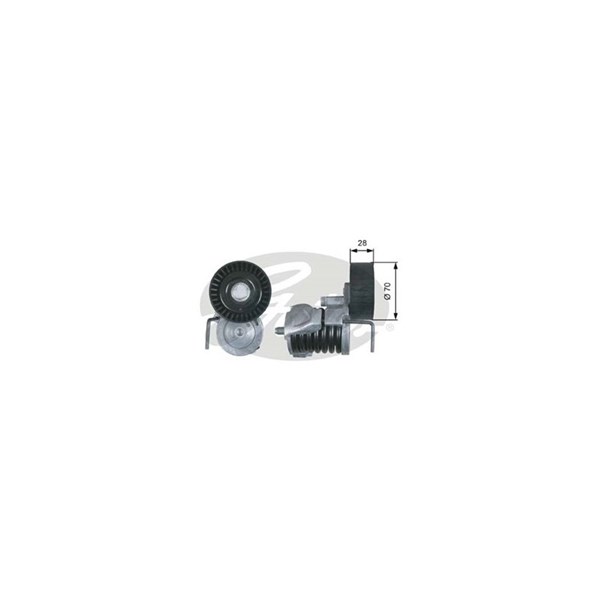 Spännrulle, Drivrem Gates Drivealignâ® T39287 Gates