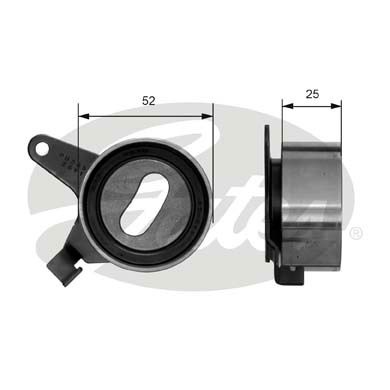 Spännrulle, kamrem Gates Powergripâ® T41031 Gates