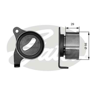 Spännrulle, kamrem Gates Powergripâ® T41071 Gates