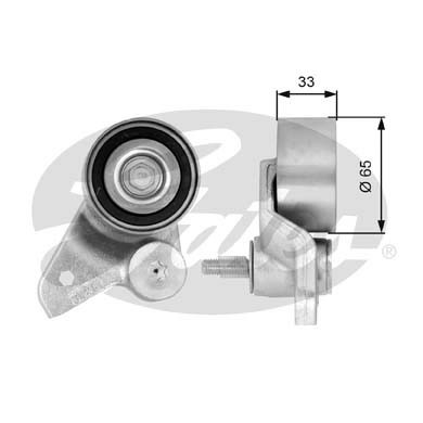Spännrulle, kamrem Gates Powergripâ® T41086 Gates