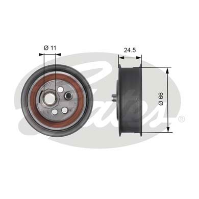 Spännrulle, kamrem Gates Powergripâ® T41103 Gates