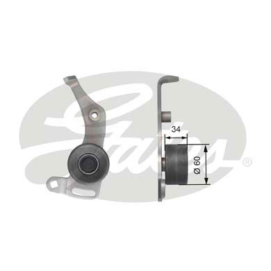 Spännrulle, kamrem Gates Powergripâ® T41138 Gates