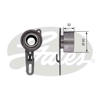 Spännrulle, kamrem Gates Powergripâ® T41150 Gates