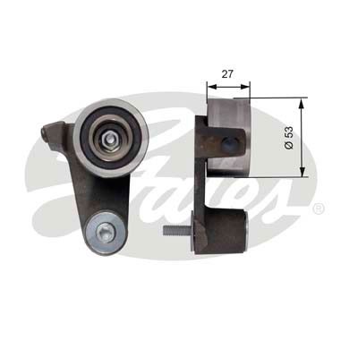 Spännrulle, kamrem Gates Powergripâ® T41165 Gates