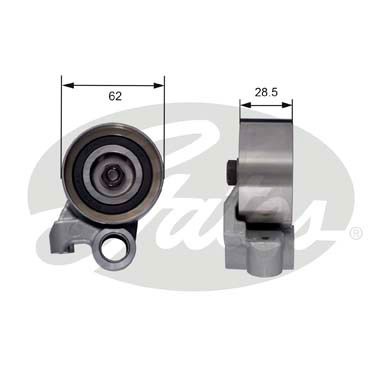 Spännrulle, kamrem Gates Powergripâ® T41183 Gates