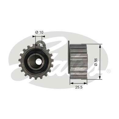 Spännrulle, kamrem Gates Powergripâ® T42073 Gates