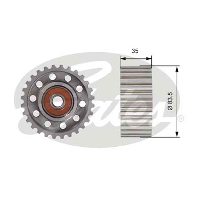 Styrrulle, kamrem Gates Powergripâ® T42100 Gates Styrrulle, kamrem Gates Powergripâ® T42100 Gates
