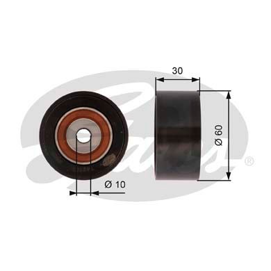 Styrrulle, kamrem Gates Powergripâ® T42162 Gates
