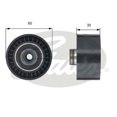Styrrulle, kamrem Gates Powergripâ® T42191 Gates