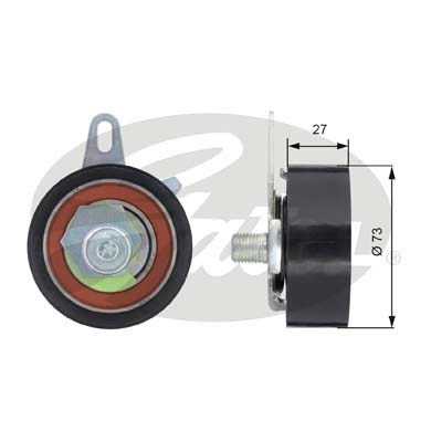Spännrulle, kamrem Gates Powergripâ® T43036 Gates Spännrulle, kamrem Gates Powergripâ® T43036 Gates
