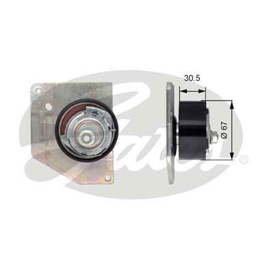 Spännrulle, kamrem Gates Powergripâ® T43207 Gates