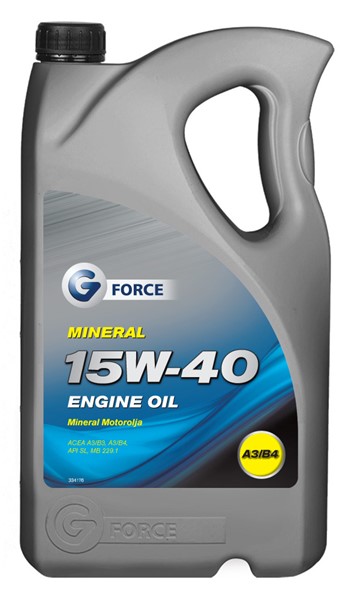 Motorolja G-force 15w-40 A3/b4