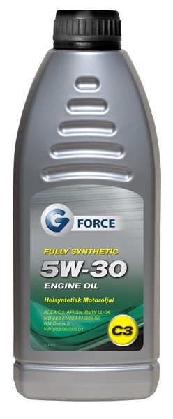 G-force 5w-30 C3 Plus