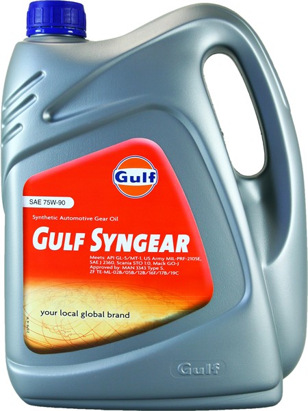 Transmissionsolja Gulf Syngear 75w-90, Universal Gulf GLF237925