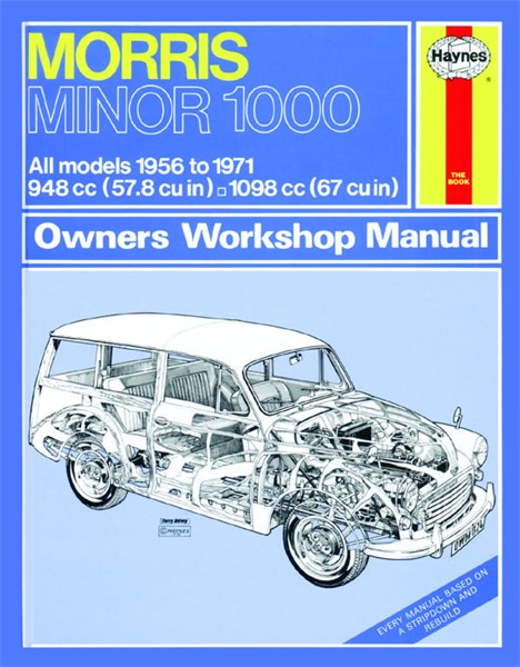 Haynes Reparationshandbok, Morris Minor 1000 Haynes 0024 Haynes