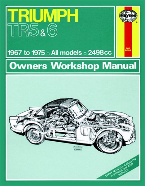 Haynes Reparationshandbok, Triumph Tr5 & 6, Universal Haynes 0031 Haynes