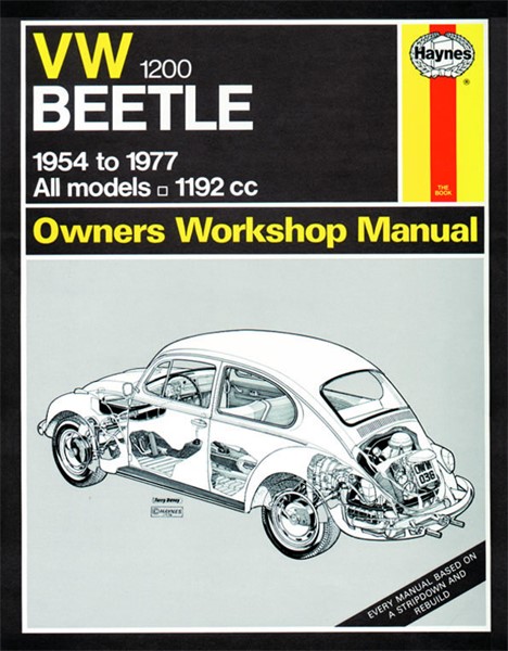 Haynes Reparationshandbok, Vw Beetle 1200, Universal Haynes 0036 Haynes