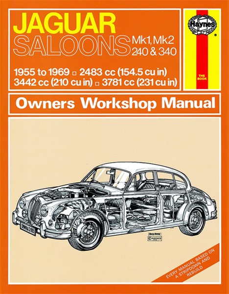 Ii, 240 & 340 Haynes Reparationshandbok, Jaguar Mki & Haynes 0098 Haynes