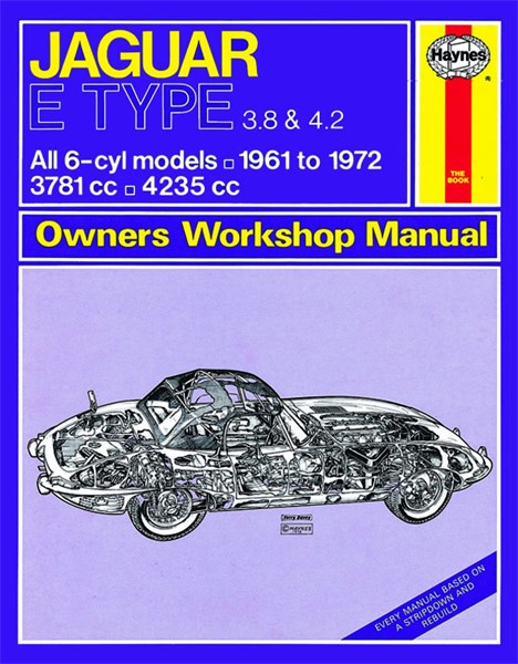 Haynes Reparationshandbok, Jaguar E Type, Universal Haynes 0140 Haynes