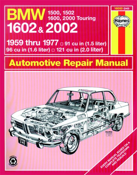 Haynes Reparationshandbok, Bmw 1500-2002, Universal Haynes 0240 Haynes