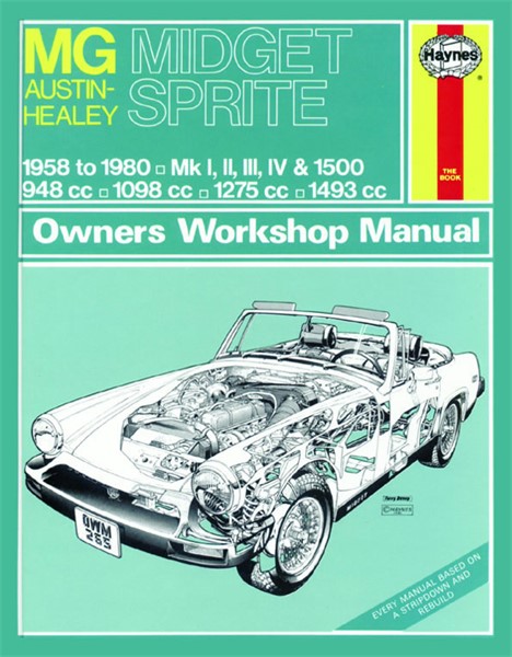 Haynes Reparationshandbok, Mg Midget & Austin-healey Sprite Haynes
