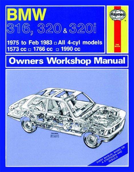 Haynes Reparationshandbok, Bmw 316, 320 & 320i (4-cyl) Haynes 027 Haynes