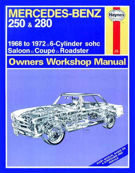 Haynes Reparationshandbok, Mercedes-benz 250 & 280 Haynes 0346 Haynes