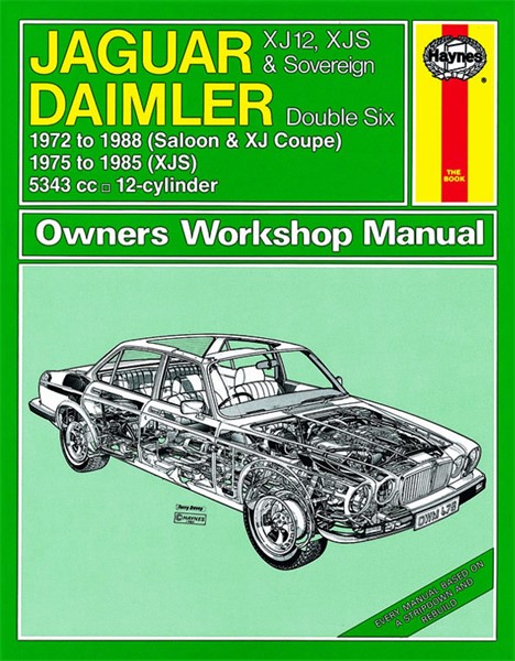 Haynes Reparationshandbok, Jaguar Xj12, Xjs & Sovereign Haynes 04 Haynes