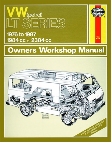 Haynes Reparationshandbok, Vw Lt Petrol Vans & Light Trucks Hayne Haynes