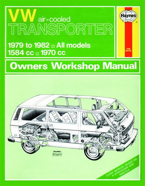 Haynes Reparationshandbok, Vw Transporter air-cooled Petrol Haynes