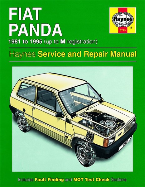 Haynes Reparationshandbok, Fiat Panda, Universal Haynes 0793 Haynes