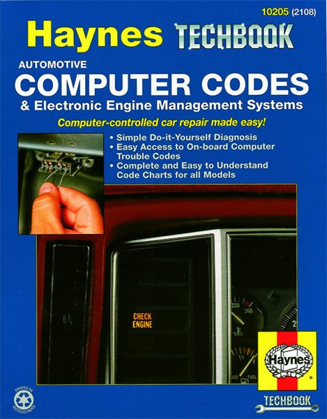 Automotive Computer Codes, Universal Haynes Hay10205 Haynes