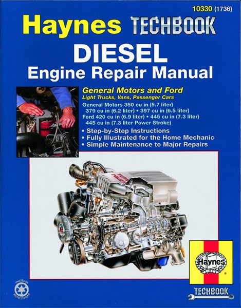 Haynes Reparationshandbok för dieselmotorer, Universal Haynes Haynes