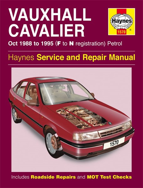 Haynes Reparationshandbok, Vauxhall Cavalier Petrol Haynes 1570 Haynes