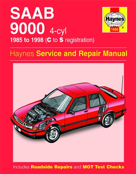 Haynes Reparationshandbok, Saab 9000 (4-cyl) Haynes 1686 Haynes Haynes Reparationshandbok, Saab 9000 (4-cyl) Haynes 1686 Haynes