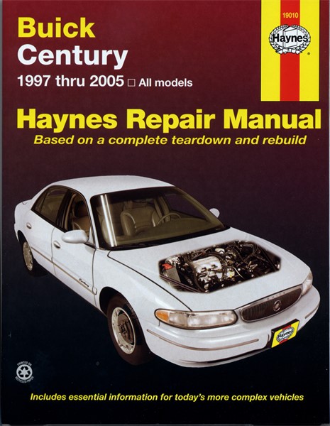 Haynes Reparationshandbok, Buick Century, Universal Haynes 19010 Haynes