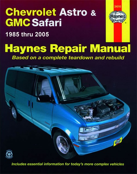 Haynes Reparationshandbok, Chevrolet Astro & Gmc Safari Haynes 24 Haynes