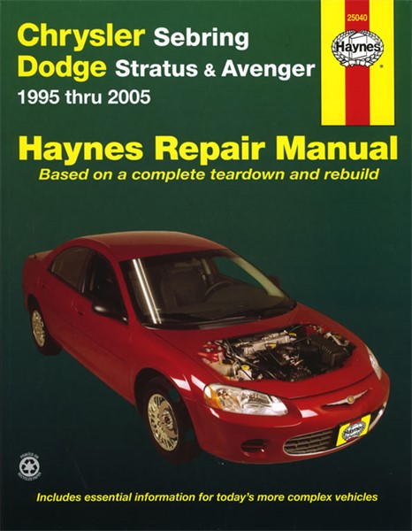 Haynes Reparationshandbok, Chrysler Sebring & Dodge Haynes 25040 Haynes