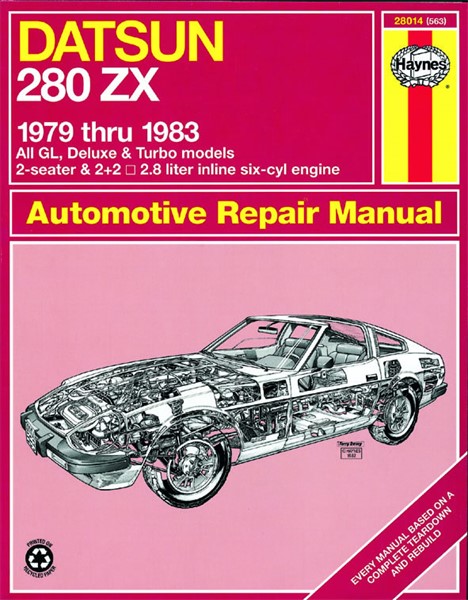 Haynes Reparationshandbok, Datsun 280zx, Universal Haynes 28014 Haynes