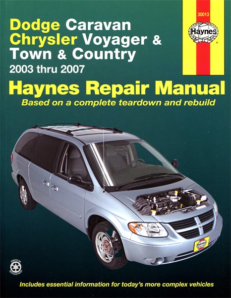 Haynes Reparationshandbok, Caravan, Voyager & Town, Country Haynes