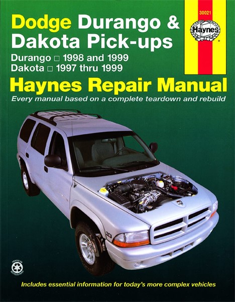 Haynes Reparationshandbok, Dodge Durango & Dakota Haynes 30021 Haynes