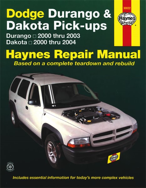 Haynes Reparationshandbok, Dodge Durango & Dakota Pick-ups Haynes Haynes