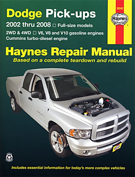 Haynes Reparationshandbok, Dodge Pick-ups, Universal Haynes 30042 Haynes