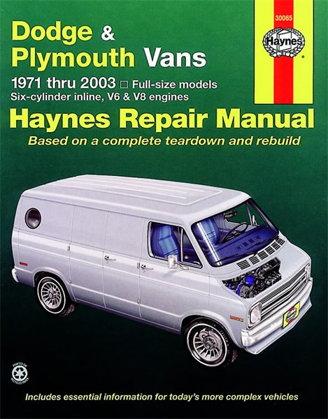 Haynes Reparationshandbok, Dodge & Plymouth Vans, Universal Haynes