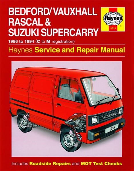 Haynes Reparationshandbok, Bedford/vauxhall Rascal Haynes 3015 Haynes