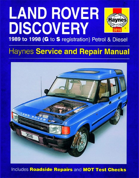 Haynes Reparationshandbok, Land Rover Discovery Haynes