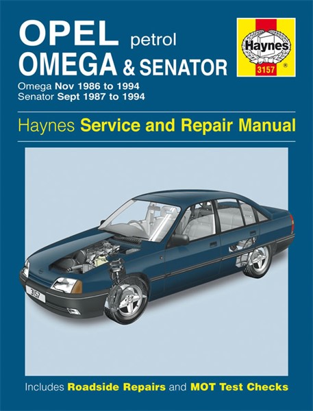 Haynes Reparationshandbok, Opel Omega & Senator Petrol Haynes 315 Haynes